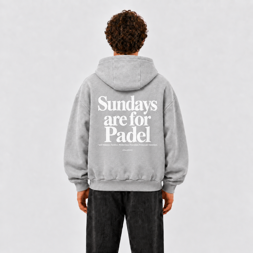SUNDAYS ARE FOR PADEL OVERSIZED HOODIE
